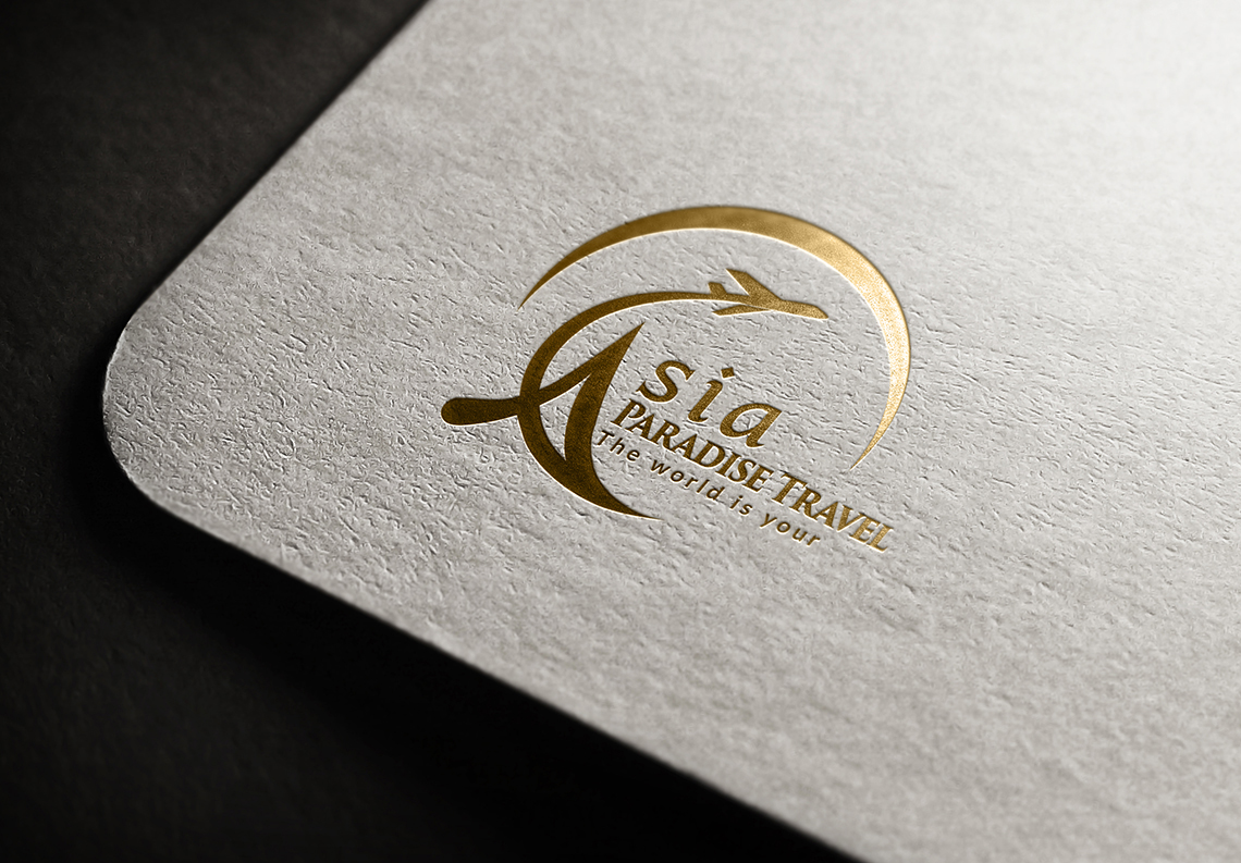 Asia Travel - Thiết kế logo thương hiệu du lịch Asia Travel